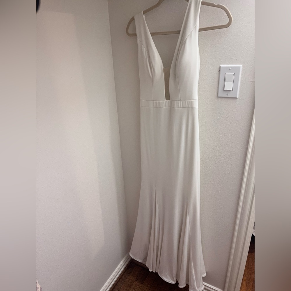 Jovani White Dress 22884 - Picture 16 of 16